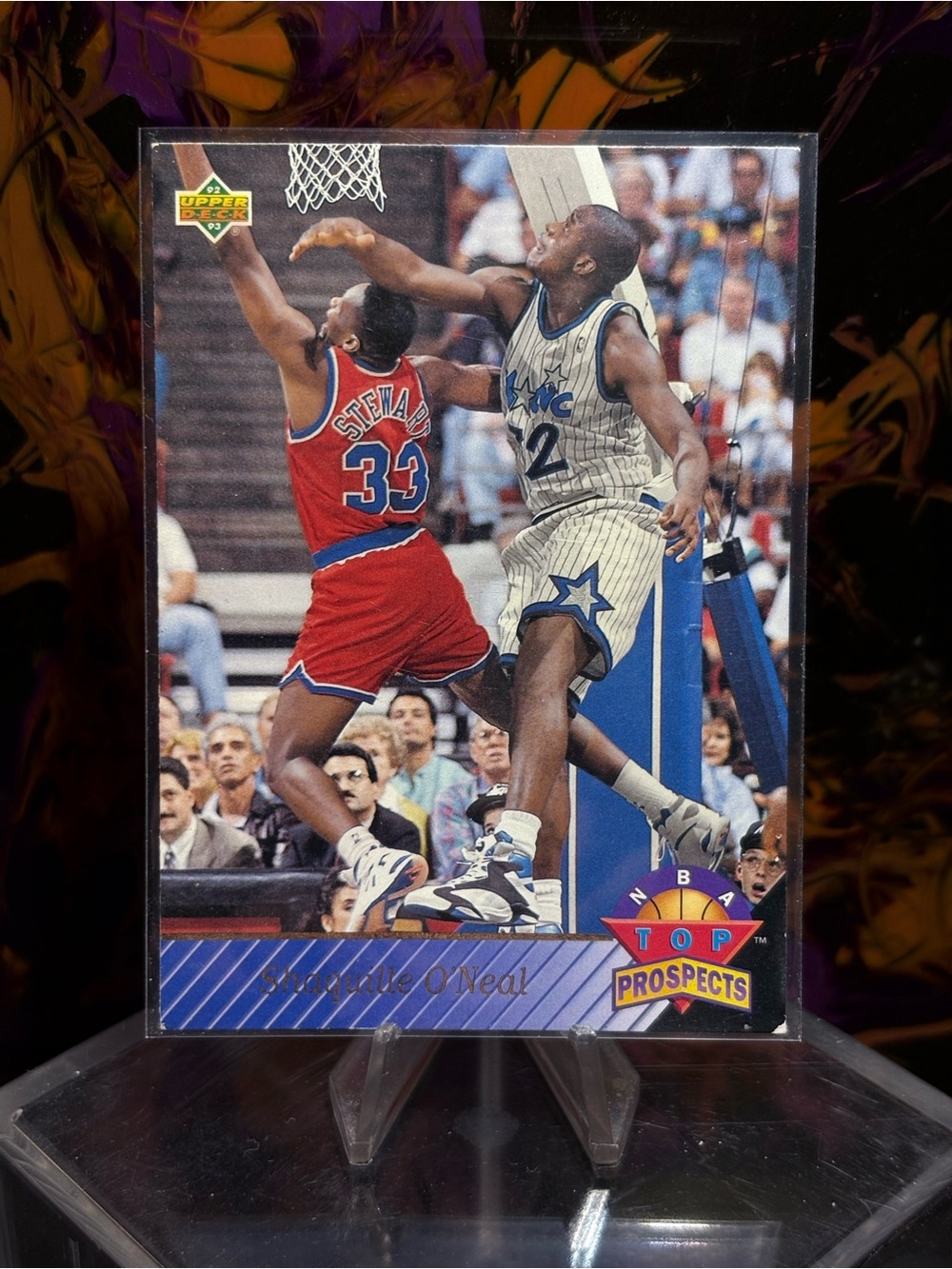 Shaquille O'Neal Rookie NBA Top Prospects Card - Rookie